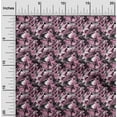 thumbnail image 2 of oneOone Rayon Black Fabric Abstracts Sewing Craft Projects Fabric Prints By Yard 56 Inch Wide, 2 of 5