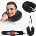 thumbnail image 3 of Typpkmm Almohada De Viaje En Forma De U with Recargable Con Ropa Y Elementos, 3 of 7