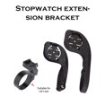 thumbnail image 3 of Eigraketly Soporte para manillar Speemeter, accesorio de ciclismo profesional, accesorio de fijación de Base de ordenador de bicicleta delantera estable, Ciclismo Tipo 2 Eigraketly OD026702-02, 3 of 6