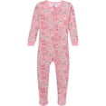 thumbnail image 4 of Gerber Baby and Toddler Neutral Footed Unionsuits, 4-Pack, 0/3 Months - 5T, 4 of 11