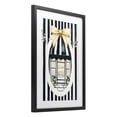thumbnail image 2 of Stupell Industries Glam Maison Striped Boutique Window Black Framed Print Under Glass, 14 x 20, by Petals Prints Design, 2 of 8