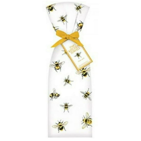 Mary Lake-Thompson 2 Ribbon Tied Holiday Truck Flour Sack Towels