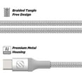 thumbnail image 3 of Scosche CAB10SR Strikeline™ Premium USB to Type-C Charge & Sync Cable 10-ft. Silver, 3 of 5