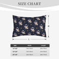 thumbnail image 4 of Daiia Astronaut Surfing Bedding Waterproof Pillow Protector Zippered Queen – Bed Bug Proof Pillow Encasement-14"x20", 4 of 6