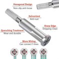 thumbnail image 4 of Wire Stripping and Twisting Tool, Updated Wire Twister Tool for Drill Automatic Wire Stripper Cable Wire Connector Tool, 4 of 5