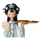 thumbnail image 4 of Elegante figura de dama oriental para decoración del hogar y aperitivos. Estilo A, 4 of 9