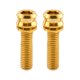 thumbnail image 2 of 2 piezas de tornillos de titanio para vástago de manillar de bicicleta M6, accesorio de repuesto para bicicleta M6 19, 2 of 8