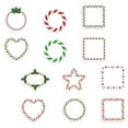 thumbnail image 6 of RENACLIPY 1Sets Christmas Candy Themed Sticky Notepads Assorted Color Festive Memo Pads for Holiday, 6 of 8