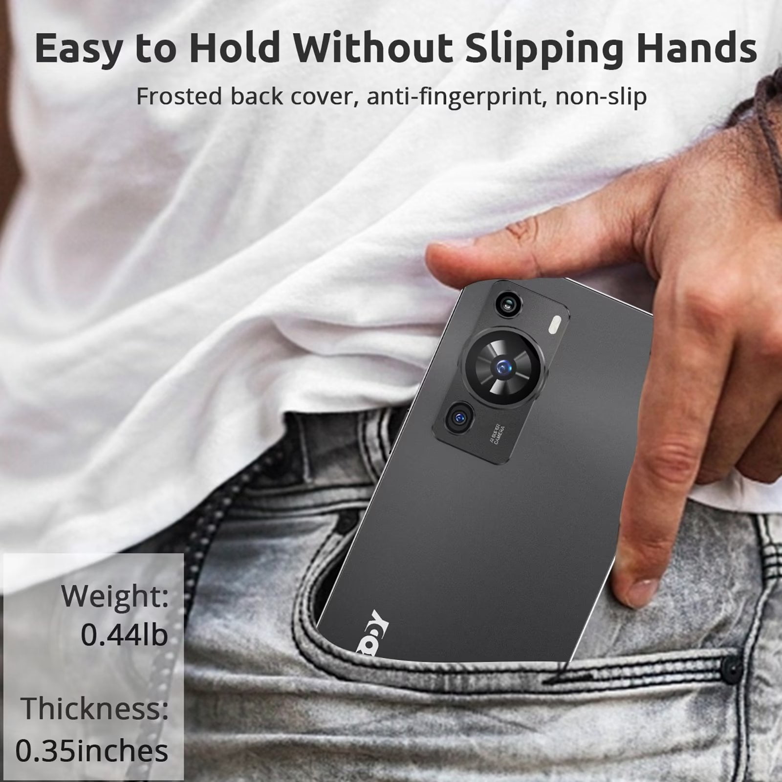 XGODY 4G 32GB T-Mobile Unlocked Smartphones, 6.56" Android Phone, 4500mAh, 18MP&5MP Camera, Black