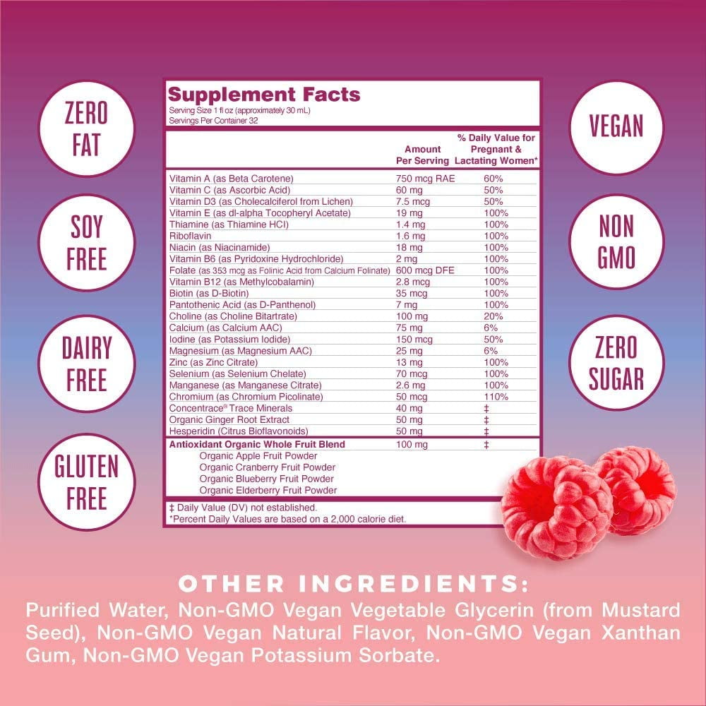 Buy Prenatal & Postnatal Liquid Multivitamin B12, Vitamin A