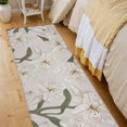thumbnail image 6 of PABUBE 2'x6' Area Rugs for Bedroom,Vintage Bedroom Rug Washable,Non Slip Washable Rugs Retro Indoor Rug,Low Pile Soft Light Floral Print Floor Carpet for Living Room,Dining Room,Home Office, 6 of 9