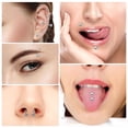 thumbnail image 3 of Combination Piercing Tool Set Nose Staple Earring Belly Button Ring Lip Staple, 3 of 5