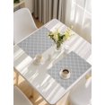 thumbnail image 5 of Grey White Stripes Placemats Set of 8, Simple Geometric Modern Monochrome Placemats for Dining Table, Place Mats for Kitchen Tabletop, Waterproof Wipeable Dining Table Mats Set, 5 of 9