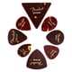 thumbnail image 1 of Púas de guitarra Fender Classic con forma de celuloide Medley, tamaño mediano, paquete de 8, 1 of 1