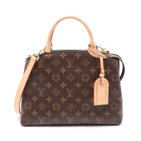 Pre-Owned Louis Vuitton Petit Palais PM Handbag, Coated Canvas and Leather, Monogram,... (Good)