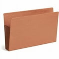thumbnail image 5 of Smead 74795 Redrope Extra Wide End Tab Tuff Pocket File Pockets With Reinforced Tab - Legal - 8.50" Width X 14" Length Sheet Size - 7" Expansion - 16.5 Pt. - Redrope - Brown - 5 / Box (smd-74795_35), 5 of 6