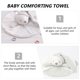 thumbnail image 3 of Bebé comodidad juguete peluche muñeca animal recién nacido pacificacion toalla recién nacido edredón, 3 of 5