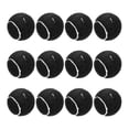thumbnail image 1 of Uxcell 12 Pcs Pelotas de Tenis Precutadas para Andadores, Bolas de Deslizamiento Universales, Accesorios para Andadores, Negras, 1 of 6