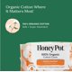thumbnail image 3 of Protectores diarios The Honey Pot de algodón orgánico sin hierbas, 30 unidades, 3 of 9