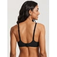 thumbnail image 3 of Women's Lightly Padded Balconette Bra Tshirt Supportive Demi Underwire Plus Size, 3 of 4