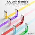 thumbnail image 2 of Unidad flash USB Possibox Custom Swivel de 512 MB con logotipo, paquete de 200, 2 of 6