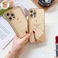 thumbnail image 4 of Funda De Teléfono Dorado De Alta Calidad Para IPhone 11 12 13 Pro Max 14 Plus, 4 of 4