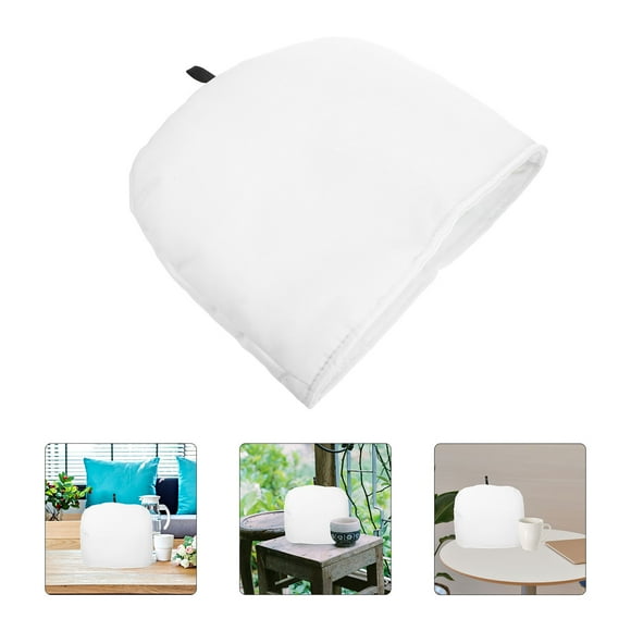 AURARMLET White Insulated Tea Cozy for Teapot Protects and Keeps Warm Suitable for Various Teapot Sizes