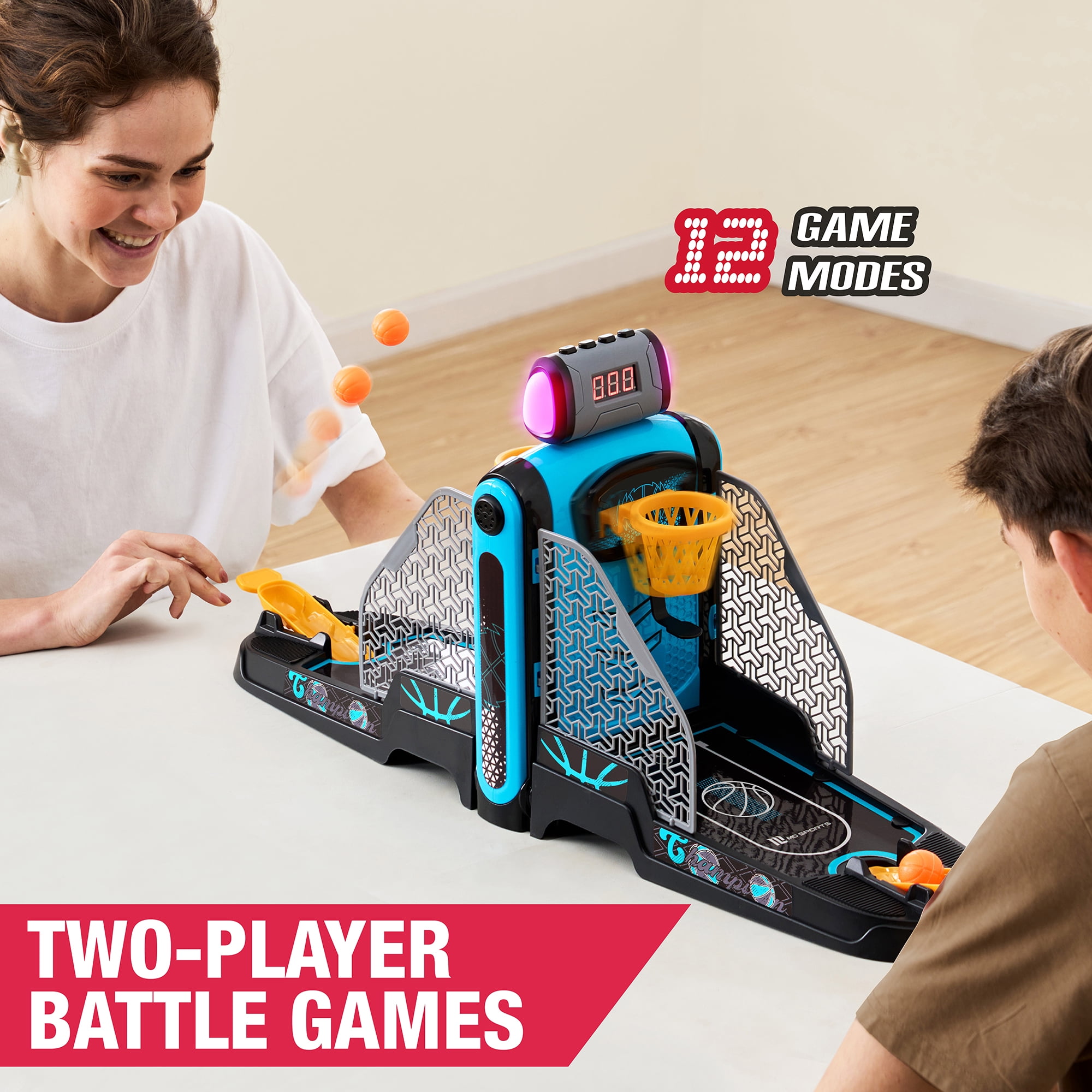 Shootout de basket-ball sur table à 2 joueurs, mini basket-ball d'arcade par MD Sports