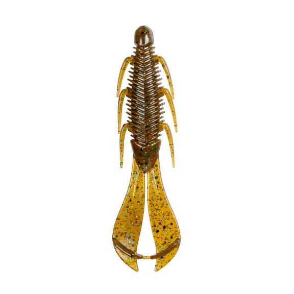 6th Sense Bodega Craw 3.5 in Soft Plastic Bass Fishing Lure Compact Finesse Craw Bait 8 Pack, Made in the USA