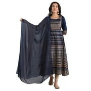 Solid Dupatta - Dress Blue-One Size