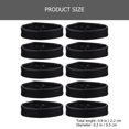 thumbnail image 4 of 10pcs Professional Watchband Rings Genuine Leather Watch Band Loops Watch Replacements, 4 of 6