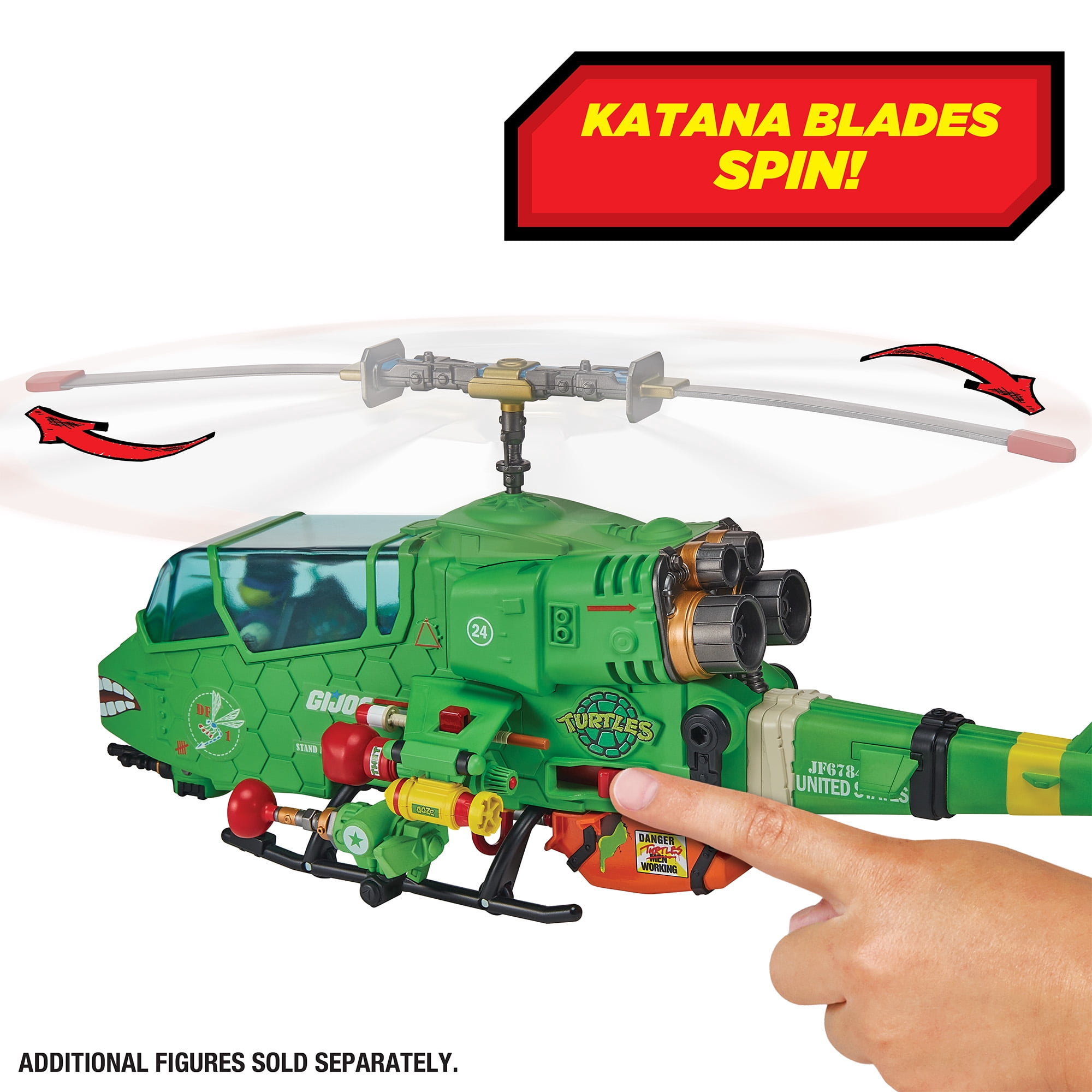 Teenage Mutant Ninja Turtles x G.I. JOE: Turtle-Fly Copter