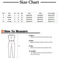 thumbnail image 3 of Gaecuw Overall Jumpsuit for Women Short Sleeve Overall Square Neck Band Collar Solid Onesie One Piece Outfits Casual Loose Baggy Long Pants Wide Leg Summer Romper Pull On Ankle Length Trousers, 3 of 6