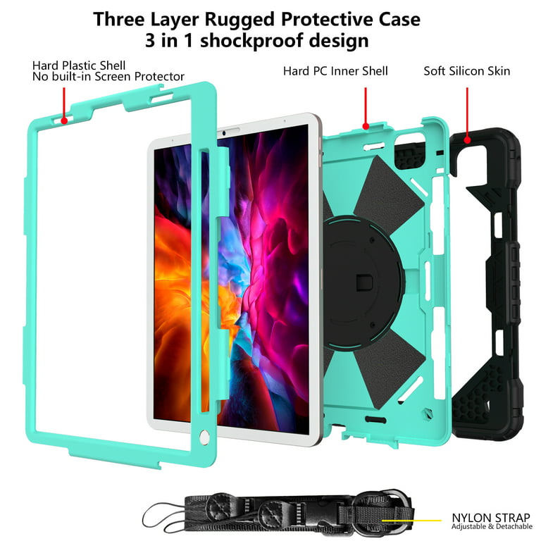 Case For iPad Pro 11 inch 4th/3rd/2nd Heavy Duty Hybrid Shockproof Stand  Cover