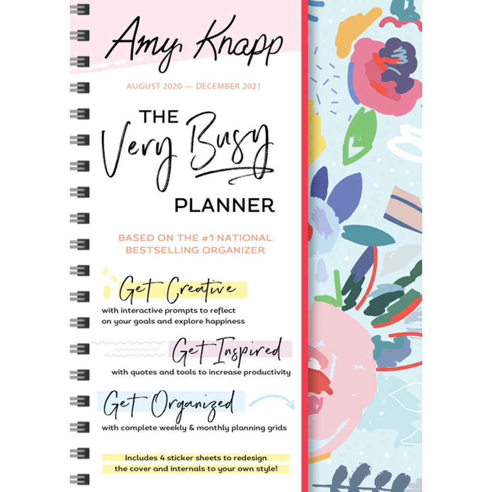 2021 Amy Knapp's the Very Busy Planner August 2020December 2021