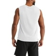 thumbnail image 2 of Ma Croix Men's Sleeveless Tee Shirts Muscle Gym Tank Top Work Out Comfort, 2 of 6
