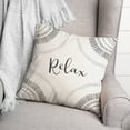 thumbnail image 3 of Creative Products Relax Arch Gray 16 x 16 Indoor / Outdoor Pillow, 3 of 3