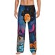 thumbnail image 1 of Balery Fantasy Cosmic Landscape Pantalones de pijama para hombre, pijama ultraligero, pantalón de descanso-Small, 1 of 6