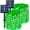 Green, variant on 2 Pack Solar Fairy Lights Outdoor 33ft 100 LED Solar Powered Copper Wire Lights 8 Modes Waterproof for Garden Tree Patio Wedding Party Decor,Blue