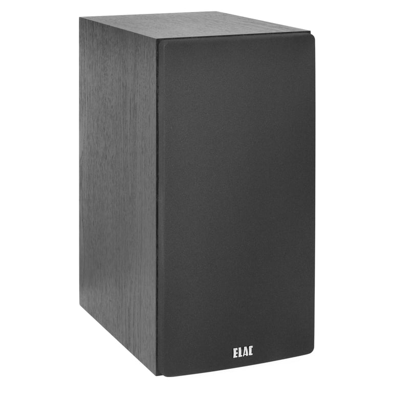 ELAC DB62 Debut 2.0 Bookshelf Speakers - Pair (Black Ash Vinyl