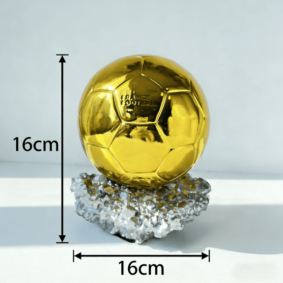 Ballon DoR trophy, 16 cm Resin Trophy, Christmas Halloween Gifts