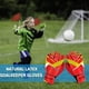 thumbnail image 5 of Guantes de fútbol para niños Accesorios deportivos de PU elásticos ajustables (5 rojos) Ndcxsfigh  Para Estrenar, 5 of 7