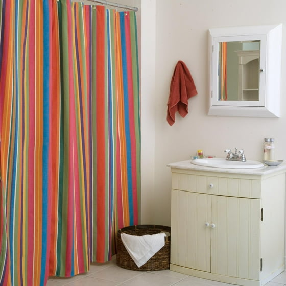 Le Jardin Stripe Shower Curtain