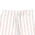 thumbnail image 3 of fatyb Women's Striped Knee Length Shorts Drawstring Casual Shorts Loose Lounge Short Pants with Pockets, 3 of 4