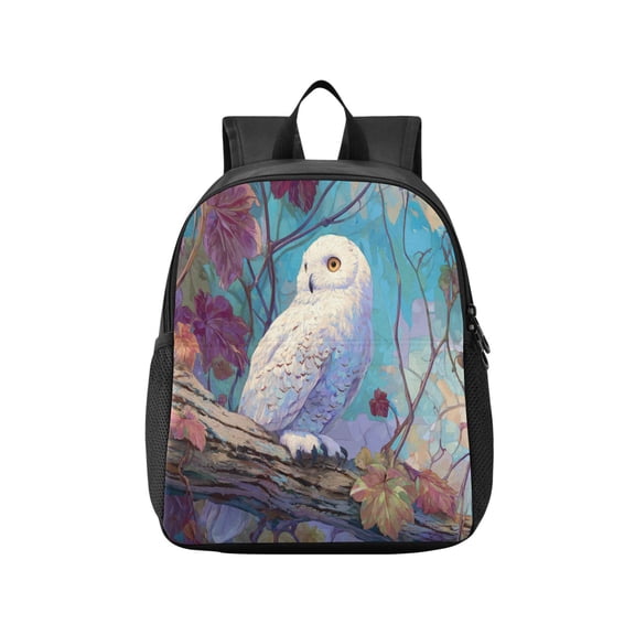 Toddler Backpack Vigilant Owl Waterproof Lightweight Backpack Casual Mini Daypack for Daycare & Travel