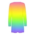thumbnail image 5 of Womens Summer Tie Dye Cardigan Lightweight,Long Cardigans for Women 2023 Fall Fashion Open Front Cardigan with Pocket Lightweight Summer Casual Gradient Sweater, 5 of 5