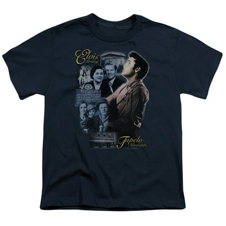 - Elvis/Tupelo S/S Youth 18/1 Navy Elv169