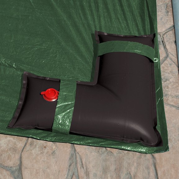 Robelle Winter Water Tube For Swimming Pool Covers Deluxe 16g. 2-Foot Corner, Black, 1-Pack
