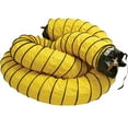 thumbnail image 5 of Rubber-Cal "Air Ventilator Yellow" Ventilation Duct Hose (Fully Stretched), 14-Inch by 25-Feet, 5 of 5