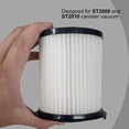 thumbnail image 3 of OVENTE Premium HEPA Air Filter Replacement for ST2000 & ST2010 Bagless Canister Vacuum Cleaner with 99.9% Ultra Dust & Particles Filtration, Compact Easy Installation & Storage, Pack of 1 ACPST2070, 3 of 7